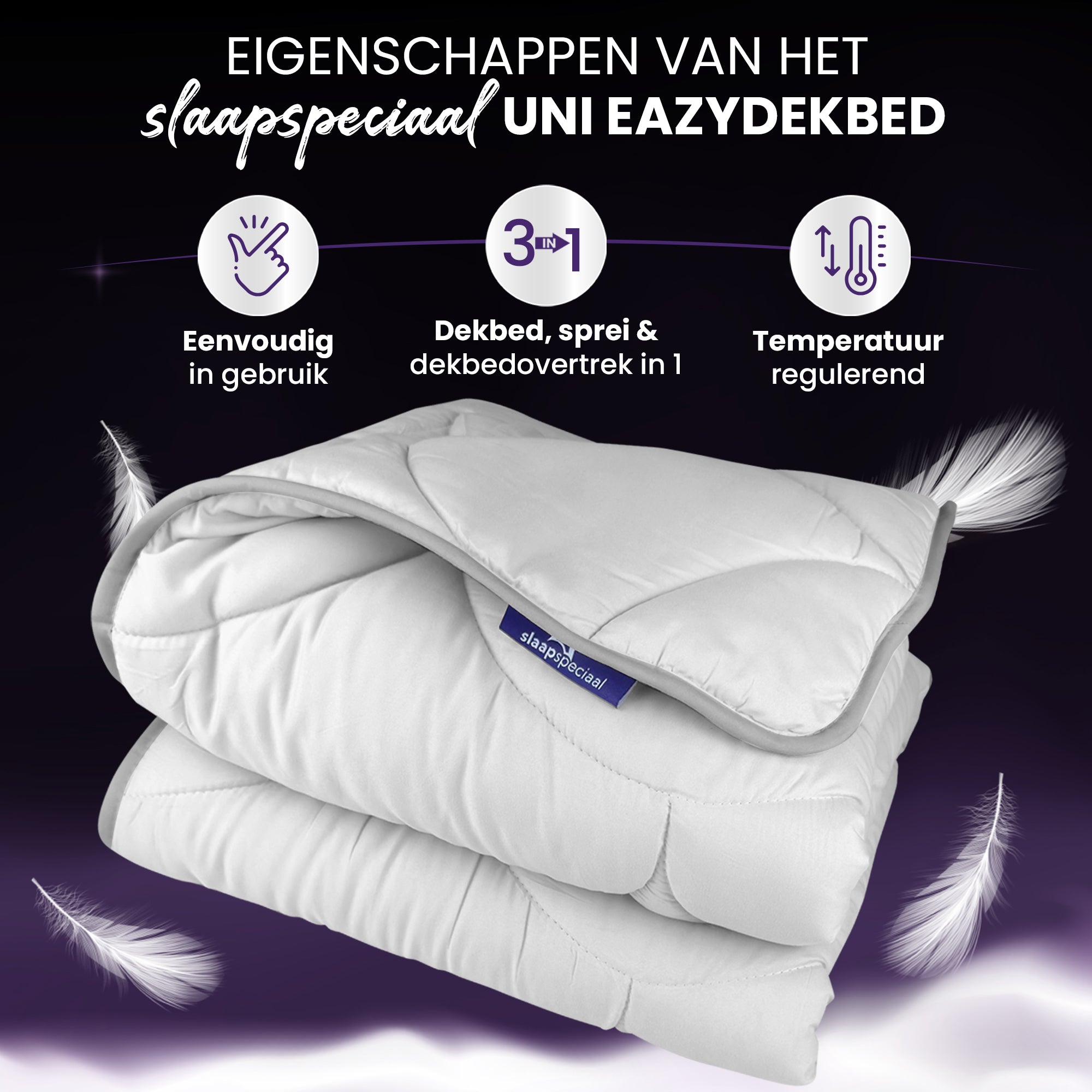 eazydekbed® - All-year - Wit
