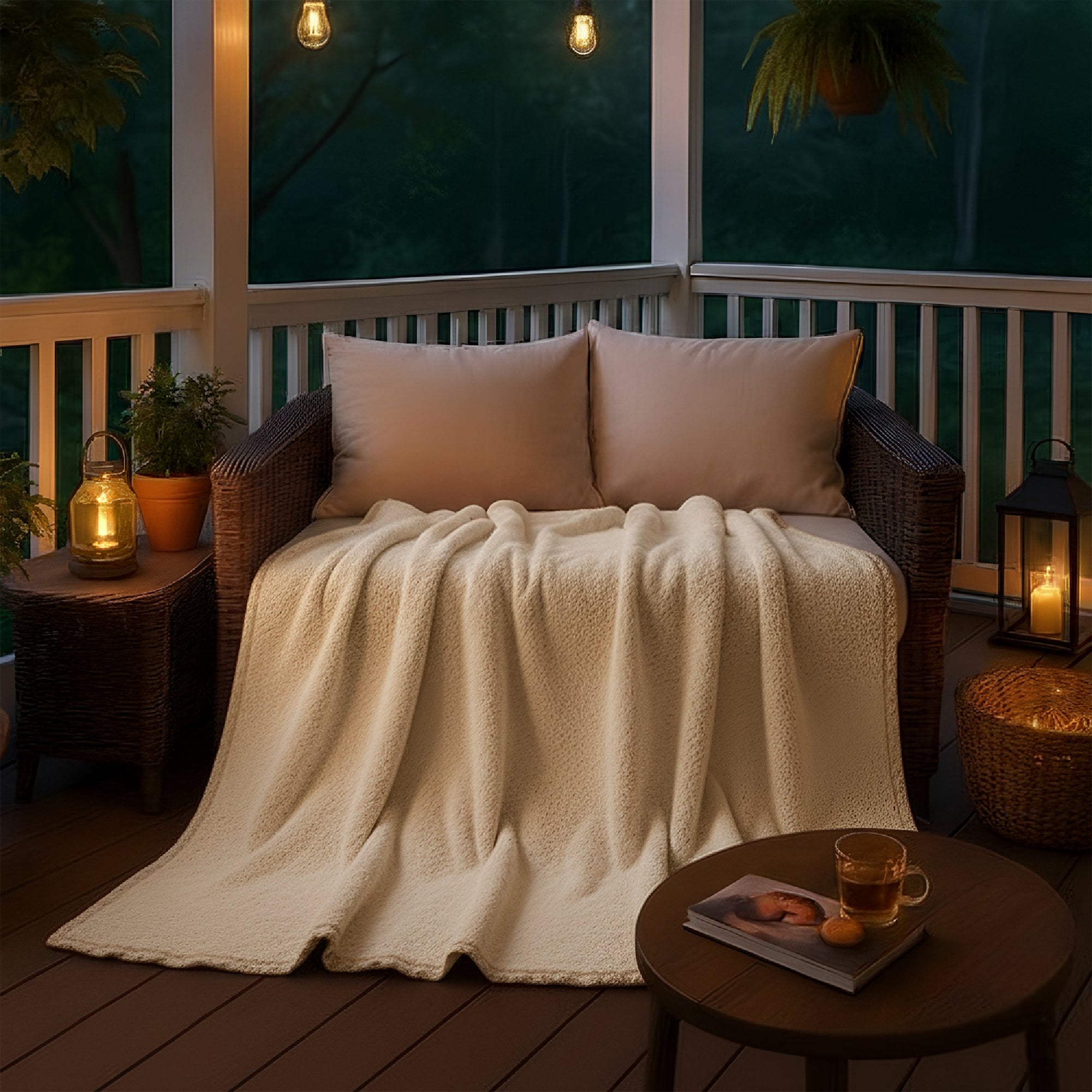 Sherpa Plaid - Sherpa Extra Dik Deken - Extra Zacht, Warm & Luxe - 150x200 cm - Taupe