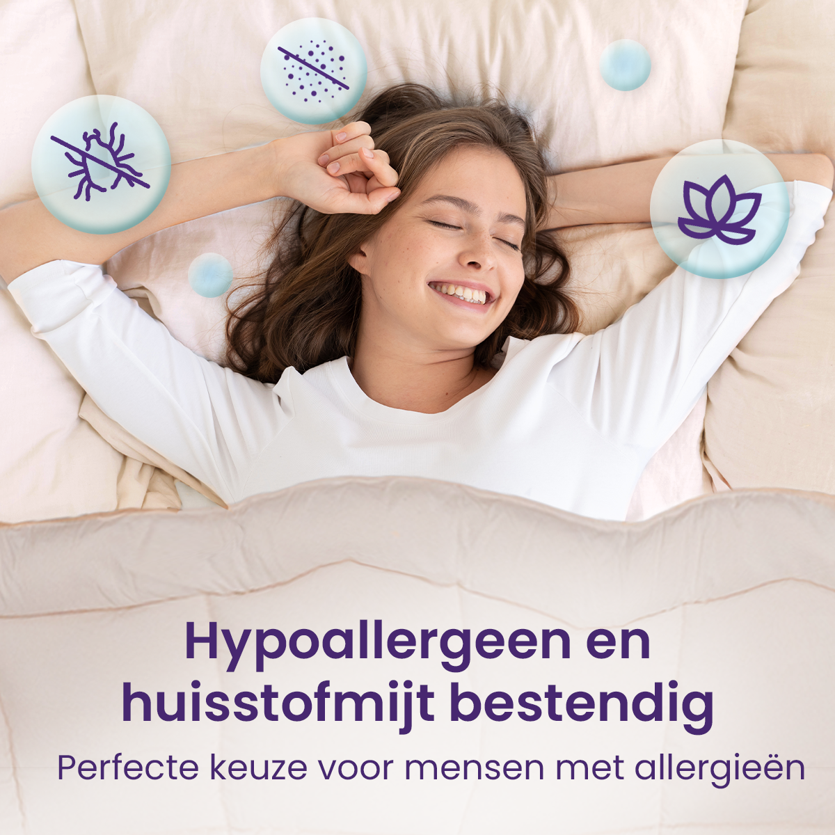 eazydekbed® - All-year - Beige