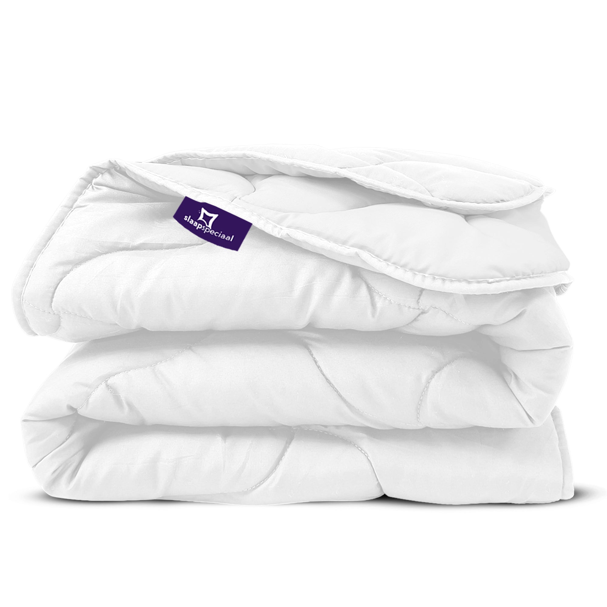 eazydekbed® Zomerdekbed - Wit – Hoesloos & Wasbaar