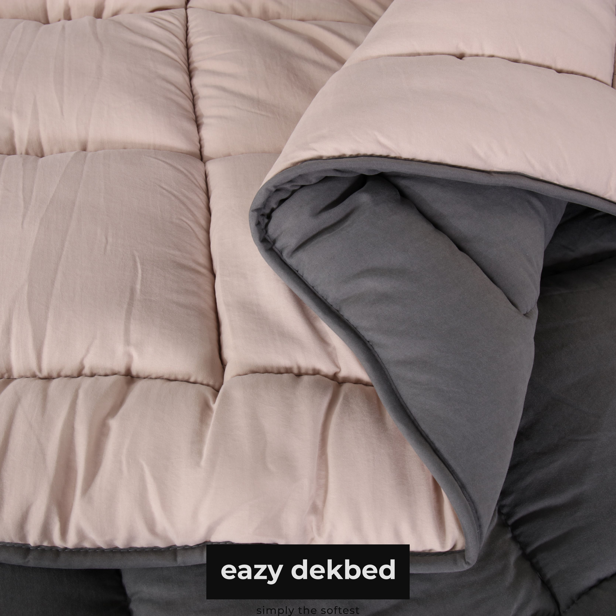 Eazyduvet ® Anthrazit/Creme