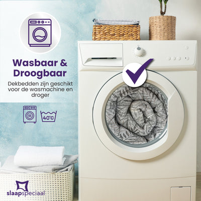 eazydekbed® - Zomerdekbed - Bloomy + GRATIS kussenslopen