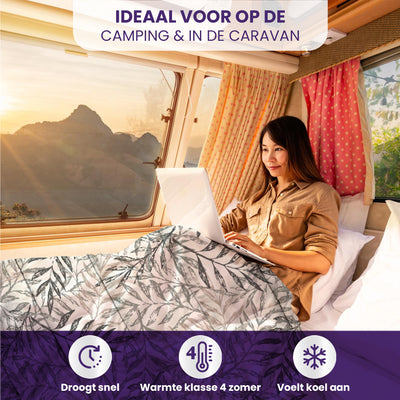 eazydekbed® - Zomerdekbed - Bloomy + GRATIS kussenslopen