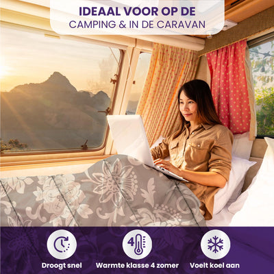 eazydekbed® - Zomerdekbed - Marme + GRATIS kussenslopen