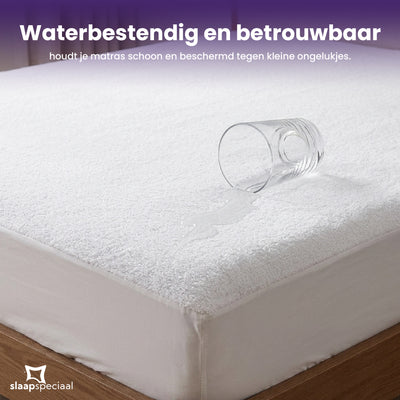 Waterdichte Matrasbeschermer - Premium Stof - Gemaakt van Katoen