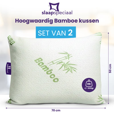 Sleep Special Bambuskissen – 50 x 70 cm – Nachfüllbar