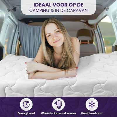 eazydekbed® - Zomerdekbed - Wit