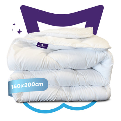 Slaapspeciaal All year dekbed enkel - Essential White Series - Dekbed Geschikt Voor Alle Seizoenen - Zomerdekbed & Winterdekbed - Anti Allergie - Hoogwaardige Ultra Soft - Hotelkwaliteit