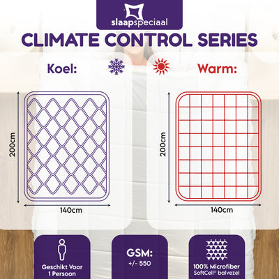 Slaapspeciaal - Climate Control Series - Dekbed - 4 Seizoenen Dekbed