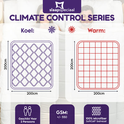 Slaapspeciaal - Climate Control Series - Dekbed - 4 Seizoenen Dekbed