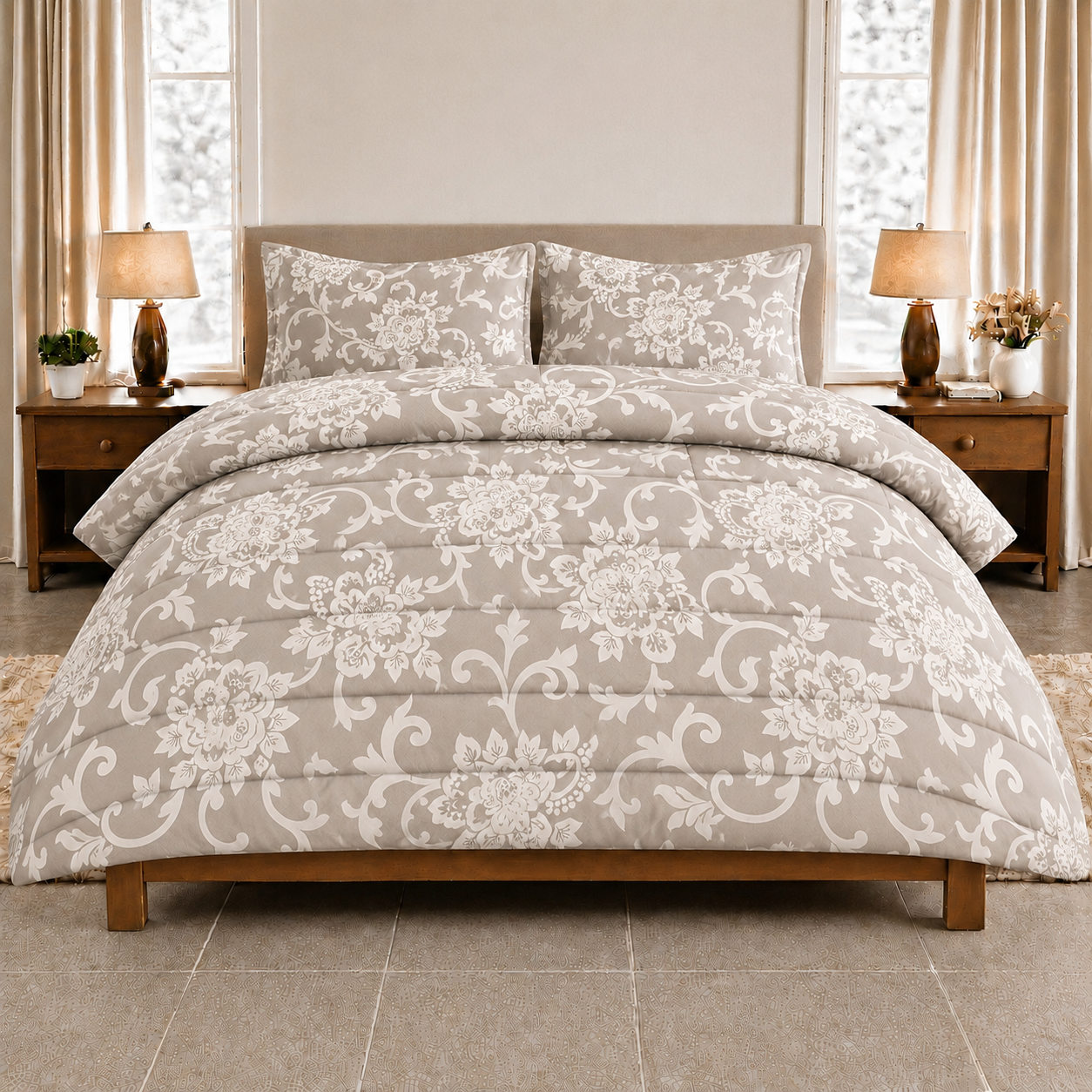 eazydekbed® - Zomerdekbed - Marme + GRATIS kussenslopen
